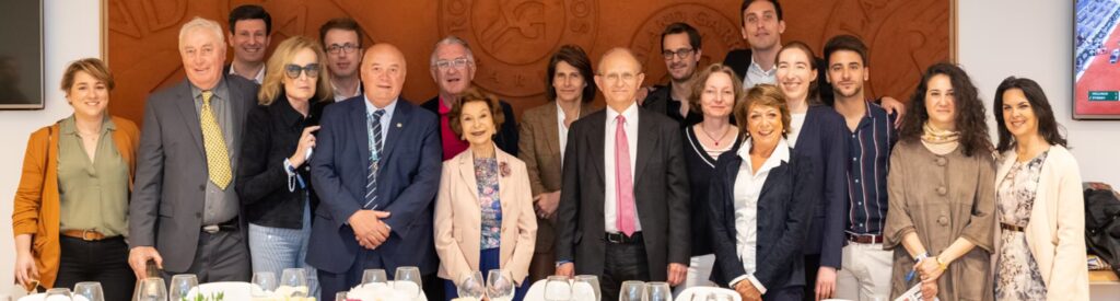 Photo groupe présidence Fondation Chatrier